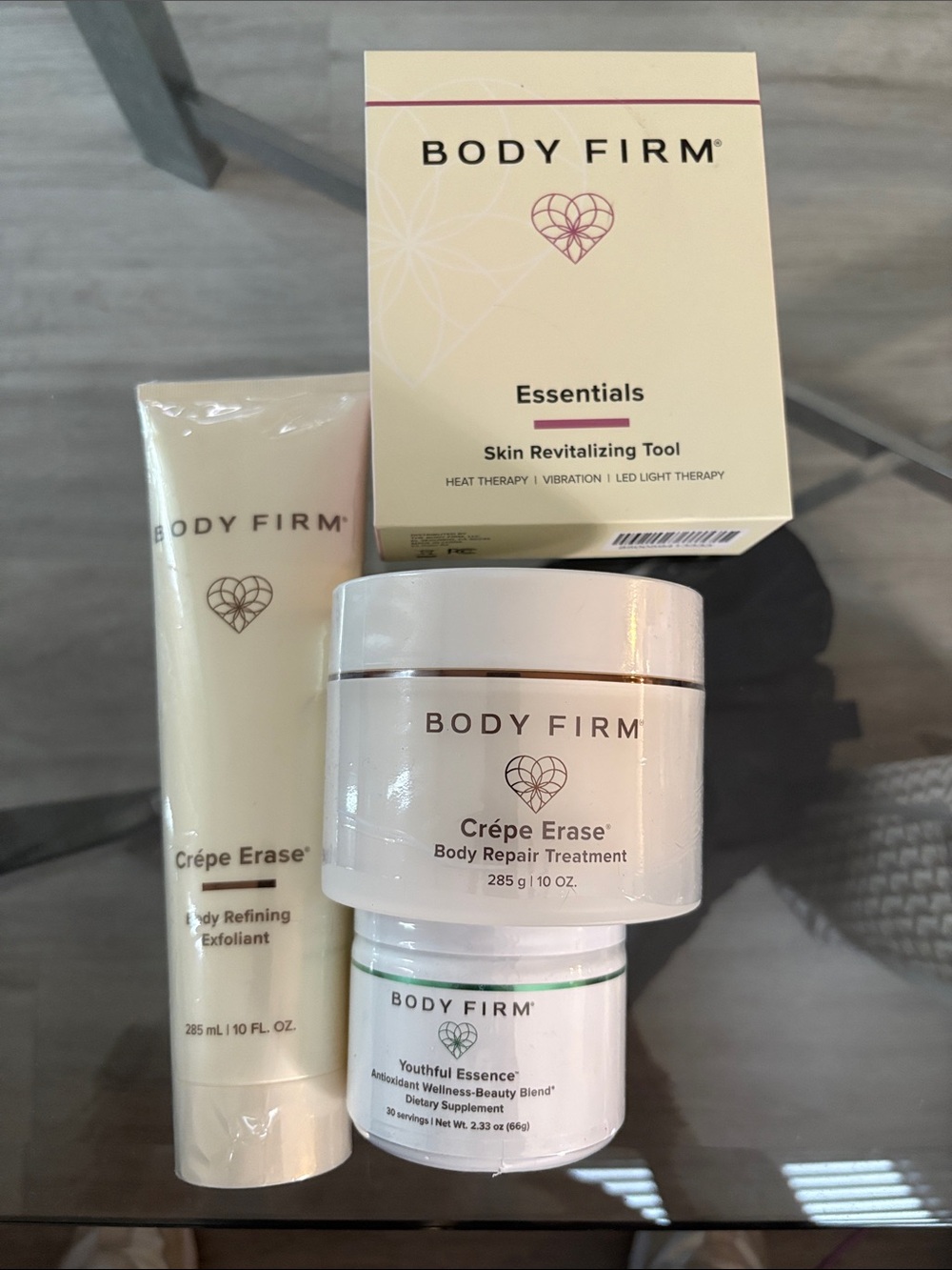 BODY FIRM Brand new bundle !! With skin Revitalizing tool red light!